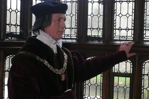 Above, St. Thomas More, portrayed by Tony Plumridge, is a prominent figure in The Reformation series. Above, St. Thomas More, portrayed by Tony Plumridge, is a prominent figure in The Reformation series.