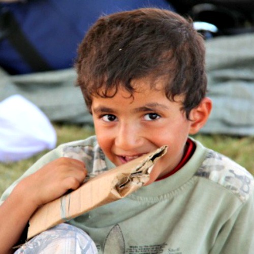 A young boy refugee in Erbil, Iraq. A young boy refugee in Erbil, Iraq.