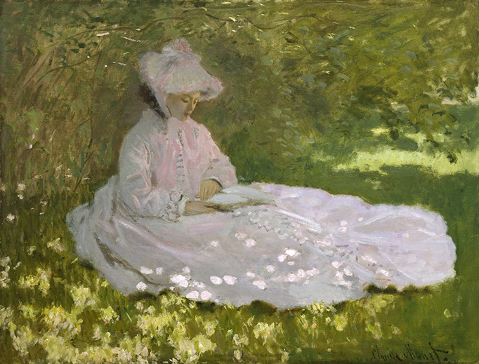 Claude Monet, “Springtime”, 1872 Claude Monet, “Springtime”, 1872