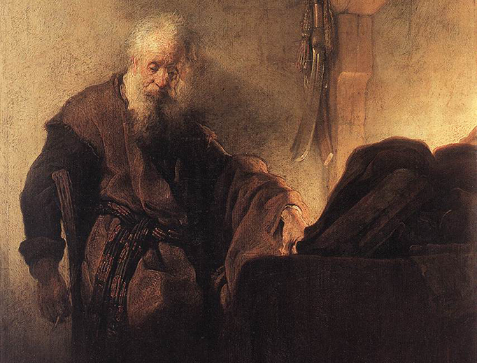 Rembrandt, “St. Paul at His Writing Desk,” c. 1629 Rembrandt, “St. Paul at His Writing Desk,” c. 1629