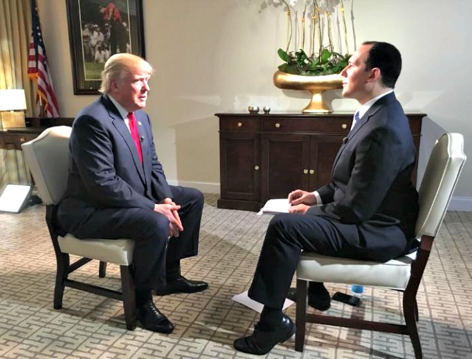 EWTN's Raymond Arroyo interviews Republican presidential candidate Donald Trump on 'The World Over.' EWTN's Raymond Arroyo interviews Republican presidential candidate Donald Trump on 'The World Over.'