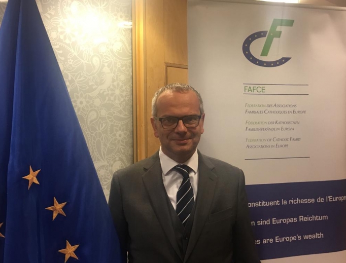 Vincenzo Bassi, the president of the Federation of Catholic Family Associations in Europe (FAFCE) Vincenzo Bassi, the president of the Federation of Catholic Family Associations in Europe (FAFCE)