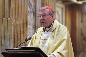 Cardinal George Pell, shown celebrating Mass in Rome in 2016, was released from prison earlier this month. Cardinal George Pell, shown celebrating Mass in Rome in 2016, was released from prison earlier this month.
