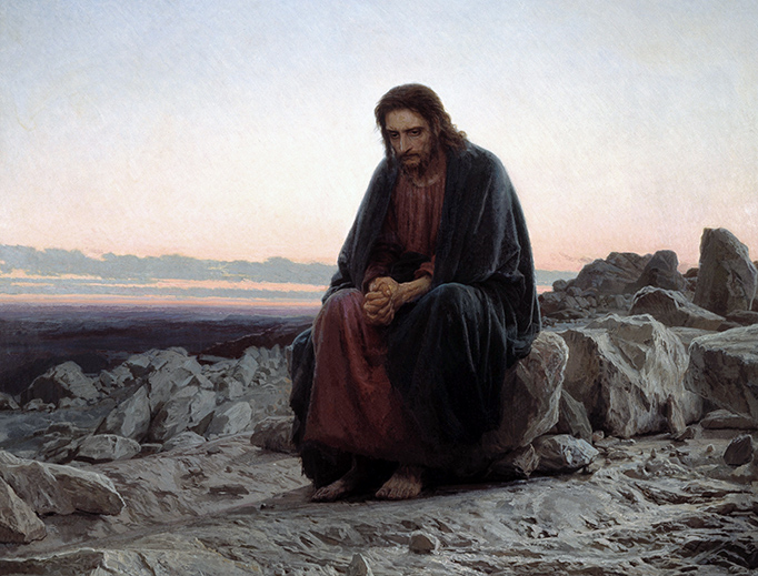 Ivan Kramskoi, “Christ in the Wilderness,” 1872 Ivan Kramskoi, “Christ in the Wilderness,” 1872