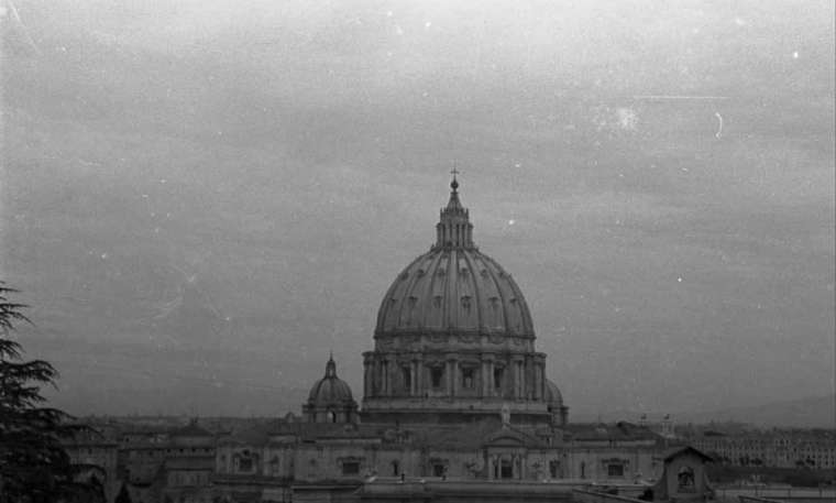 St. Peter’s Basilica is shown in 1940. St. Peter’s Basilica is shown in 1940.