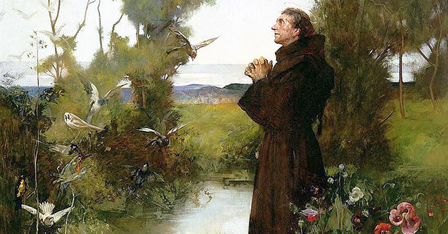 Albert Chevallier Tayler, "St Francis" (1898) Albert Chevallier Tayler, "St Francis" (1898)