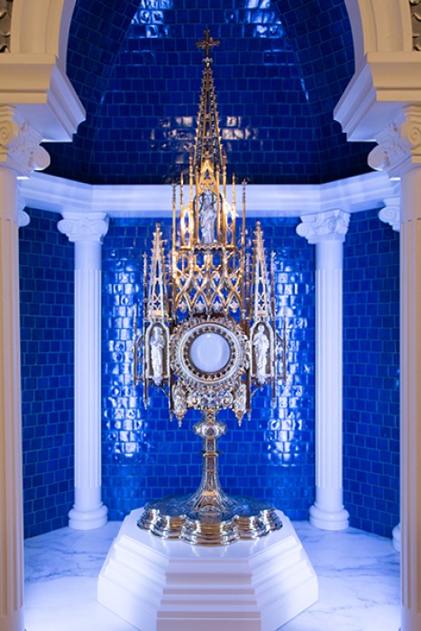 A miraculous find leads to an adoration chapel with historical roots. A miraculous find leads to an adoration chapel with historical roots.