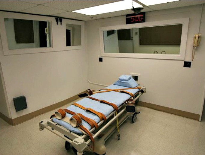 Florida Department of Corrections execution chamber 1. Florida Department of Corrections execution chamber 1.