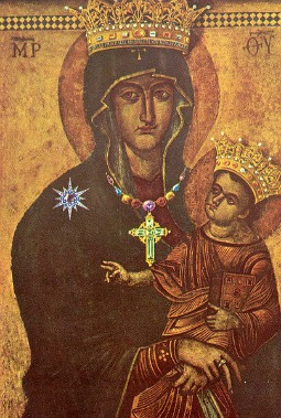 Image of Mary at St. Mary Major in Rome Image of Mary at St. Mary Major in Rome