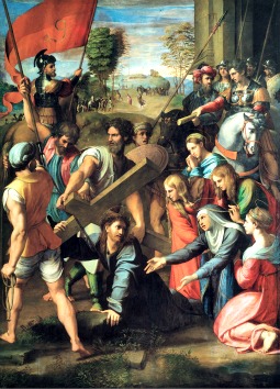 'Christ Falling on the Way to Calvary,' by Raphael 'Christ Falling on the Way to Calvary,' by Raphael