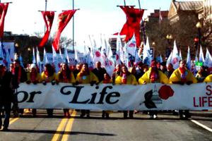 March for Life participants in Washington Jan. 22. March for Life participants in Washington Jan. 22.