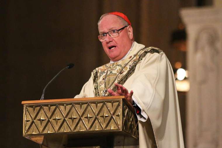 Cardinal Timothy Dolan at the ‘Vigil for Life’ at the Basilica of the National Shrine of the Immaculate Conception Jan. 18. Cardinal Timothy Dolan at the ‘Vigil for Life’ at the Basilica of the National Shrine of the Immaculate Conception Jan. 18.