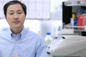 He Jiankui, a now-former researcher at Southern University of Science and Technology in Shenzhen, China, received international scrutiny after revealing to the world that he used a new genetic-editing technique. He Jiankui, a now-former researcher at Southern University of Science and Technology in Shenzhen, China, received international scrutiny after revealing to the world that he used a new genetic-editing technique.