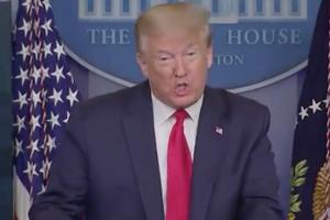 President Trump speaking during a press conference at the White House on May 22. President Trump speaking during a press conference at the White House on May 22.