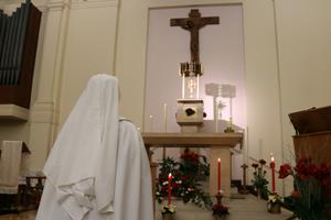 Adoration is the heart of the community of Tyburn. Adoration is the heart of the community of Tyburn.