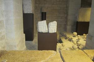 Hailed as the world’s first museum to focus on the roots of Christianity, Jerusalem's Terra Sancta Museum is housed in the Monastery of the Flagellation. It stands beside the site of the ancient Antonia Tower built by King Herod and features artifacts dating back 2,000 years (shown above and below). Below, Franciscan Eugenio Alliata, director of the Archaeological Museum-Stadium Biblicum Franciscanum, which overseas the ancient artifacts in the Terra Sancta Museum, believes Christian pilgrims can benefit greatly from visiting the museum before retracing Jesus' steps on the Via Dolorosa. Hailed as the world’s first museum to focus on the roots of Christianity, Jerusalem's Terra Sancta Museum is housed in the Monastery of the Flagellation. It stands beside the site of the ancient Antonia Tower built by King Herod and features artifacts dating back 2,000 years (shown above and below). Below, Franciscan Eugenio Alliata, director of the Archaeological Museum-Stadium Biblicum Franciscanum, which overseas the ancient artifacts in the Terra Sancta Museum, believes Christian pilgrims can benefit greatly from visiting the museum before retracing Jesus' steps on the Via Dolorosa.