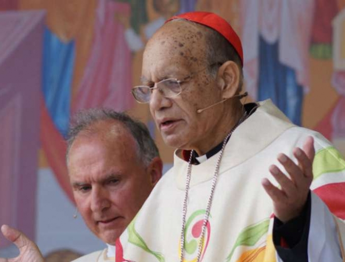Cardinal Gracias attending the World Meeting of Families in 2015. Cardinal Gracias attending the World Meeting of Families in 2015.