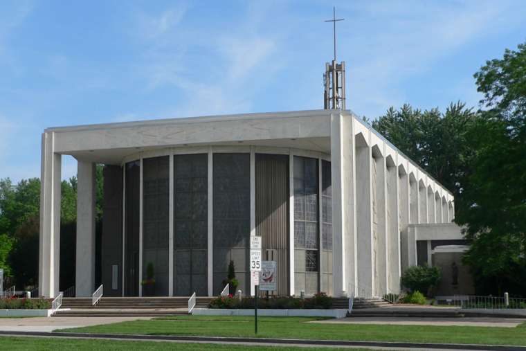 Cathedral of the Risen Christ, Lincoln, Nebraska. Cathedral of the Risen Christ, Lincoln, Nebraska.