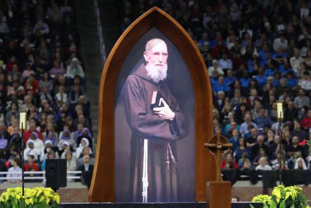 Blessed Solanus Casey beatification Mass at Ford Field in Detroit Nov. 18. Blessed Solanus Casey beatification Mass at Ford Field in Detroit Nov. 18.