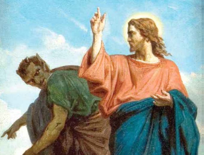The Temptation of Christ by the Devil, Félix Joseph Barrias The Temptation of Christ by the Devil, Félix Joseph Barrias