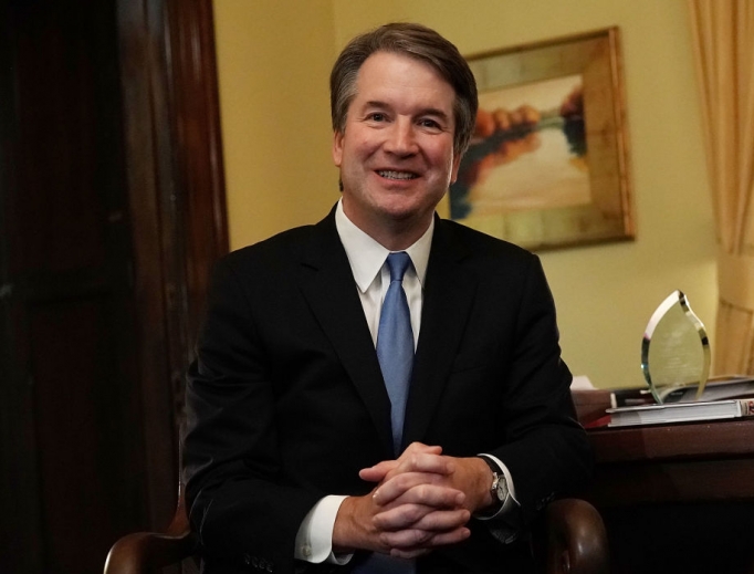 Supreme Court nominee Judge Brett Kavanaugh on Capitol Hill July 17 in Washington. Supreme Court nominee Judge Brett Kavanaugh on Capitol Hill July 17 in Washington.