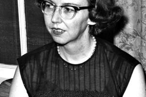 Flannery O'Connor is seen in an undated photo. Flannery O'Connor is seen in an undated photo.