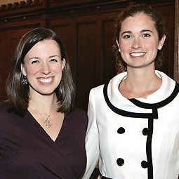 Love and Fidelity Network founder Cassandra Hough (left) and director Caitlin Seery (right). Love and Fidelity Network founder Cassandra Hough (left) and director Caitlin Seery (right).