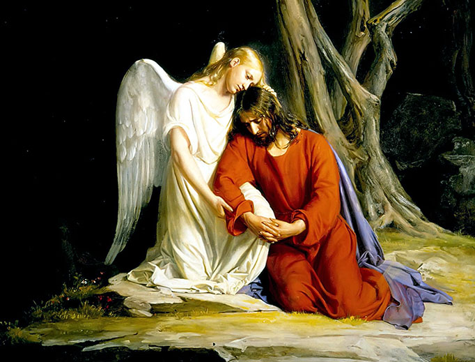 Carl Bloch, “Jesus in the Garden of Gethsemane”, 1873 Carl Bloch, “Jesus in the Garden of Gethsemane”, 1873