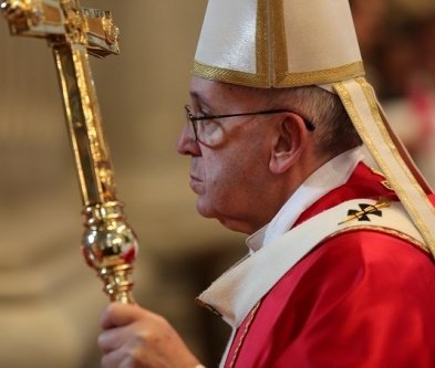 Pope Francis celebrates Mass for deceased cardinals and bishops in St. Peter's Basilica on Nov. 3. Pope Francis celebrates Mass for deceased cardinals and bishops in St. Peter's Basilica on Nov. 3.