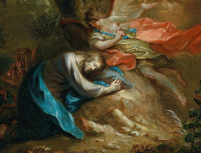 Martin Johann Schmidt (1718-1801), “Christ on the Mount of Olives” Martin Johann Schmidt (1718-1801), “Christ on the Mount of Olives”