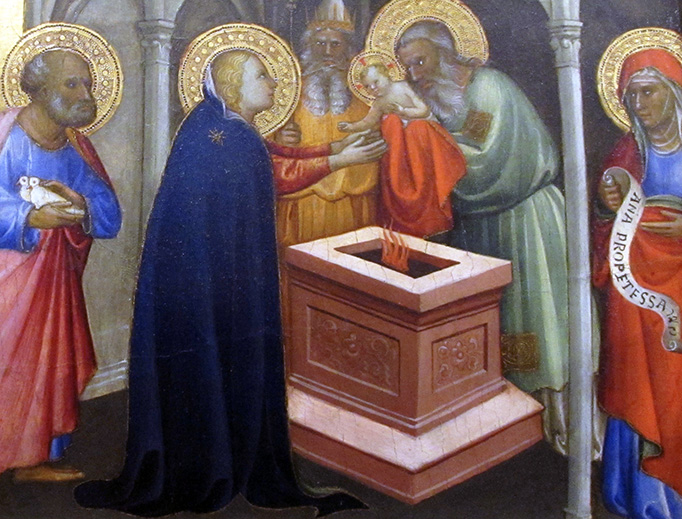 Gherardo Starnina (1354-1413), “The Presentation of Jesus in the Temple” Gherardo Starnina (1354-1413), “The Presentation of Jesus in the Temple”