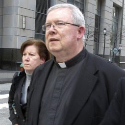 Msgr. William Lynn walks away from courthouse after a hearing in Philadelphia March 14. Msgr. Lynn, 60, former secretary of the clergy for the Archdiocese of Philadelphia, has been charged for allegedly failing to protect children from two of alleged abusers of clergy sex abuse. Msgr. William Lynn walks away from courthouse after a hearing in Philadelphia March 14. Msgr. Lynn, 60, former secretary of the clergy for the Archdiocese of Philadelphia, has been charged for allegedly failing to protect children from two of alleged abusers of clergy sex abuse.