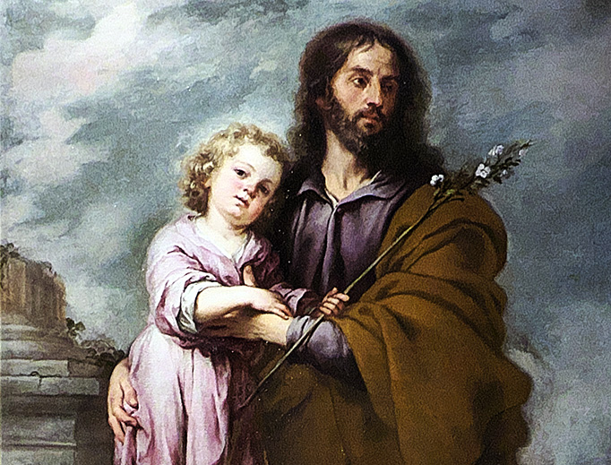 Bartolomé Esteban Murillo (1617-1682), “St. Joseph and the Child Jesus” Bartolomé Esteban Murillo (1617-1682), “St. Joseph and the Child Jesus”