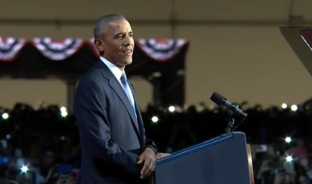 President Barack Obama delivers his farewell address on Jan. 10. President Barack Obama delivers his farewell address on Jan. 10.