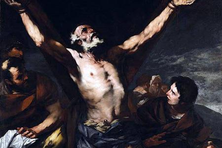 Luca Giordano, “Crucifixion of Saint Andrew”, 1659 Luca Giordano, “Crucifixion of Saint Andrew”, 1659