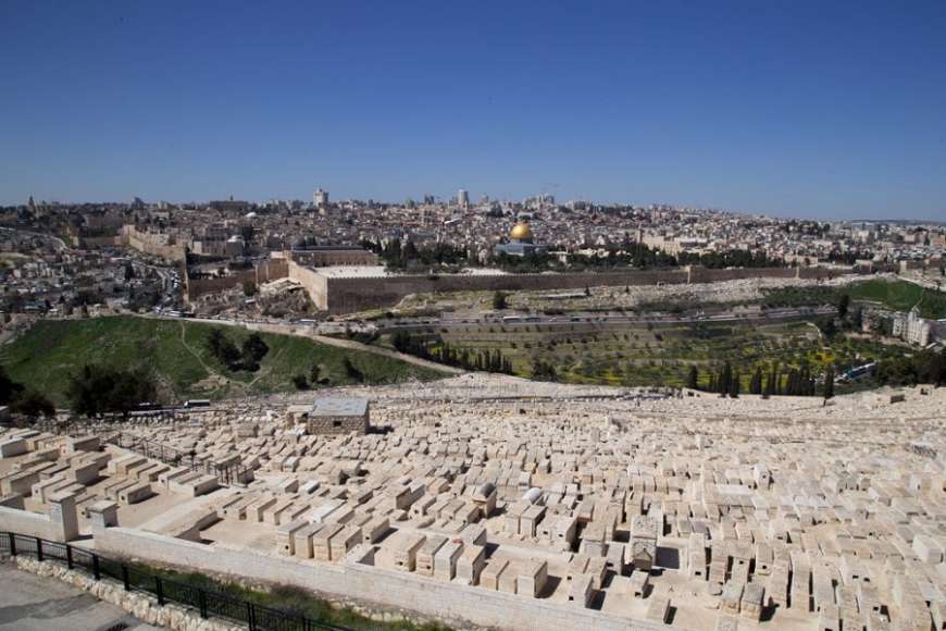 A view overlooking Jerusalem in March 2017. A view overlooking Jerusalem in March 2017.
