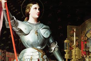 Jean Auguste Dominique Ingres, “Joan of Arc at the Coronation of Charles VII”, 1854 Jean Auguste Dominique Ingres, “Joan of Arc at the Coronation of Charles VII”, 1854