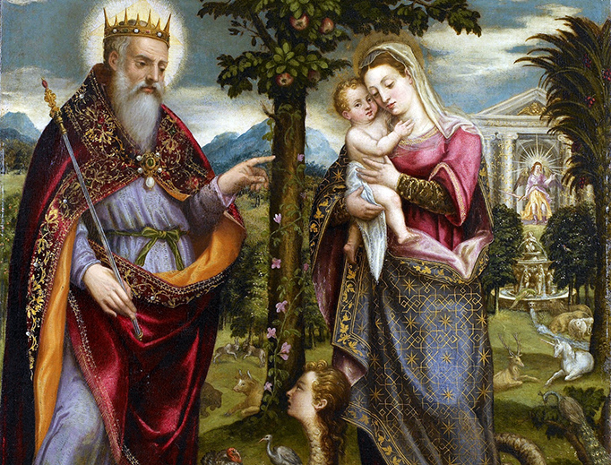 Luca Mombello, “Immaculata and God the Father,” c. 1570 Luca Mombello, “Immaculata and God the Father,” c. 1570