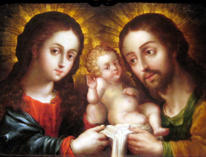 Nicolás Rodríguez Juárez, “The Holy Family”, second half of 17th century Nicolás Rodríguez Juárez, “The Holy Family”, second half of 17th century