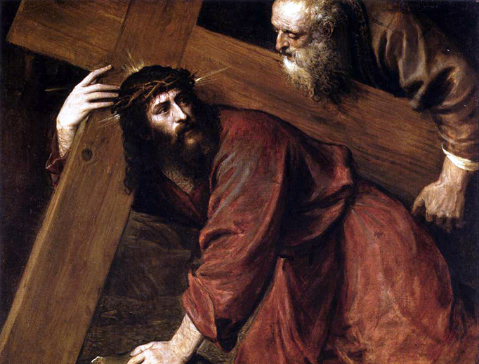 Titian, “Christ Carrying the Cross”, ca. 1560 Titian, “Christ Carrying the Cross”, ca. 1560