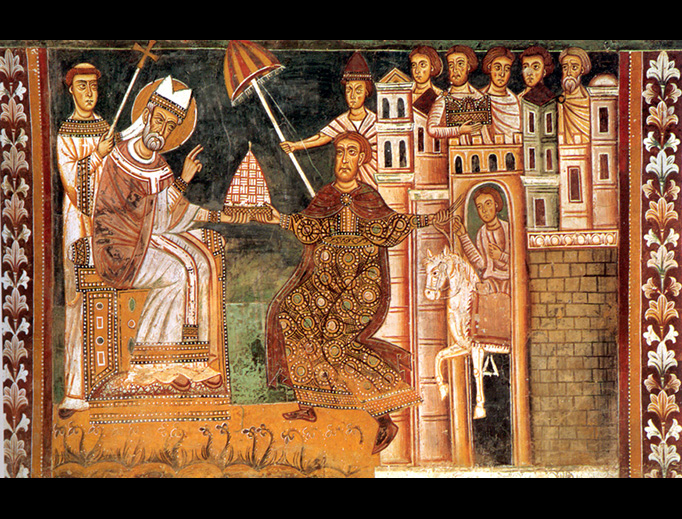 San Silvestro Chapel at Santi Quattro Coronati, Rome, 1247 San Silvestro Chapel at Santi Quattro Coronati, Rome, 1247