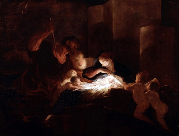 Louis Cretey (1635-1702), “The Nativity” Louis Cretey (1635-1702), “The Nativity”