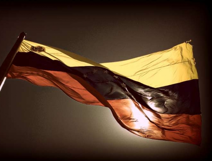 The flag of Venezuela. The flag of Venezuela.