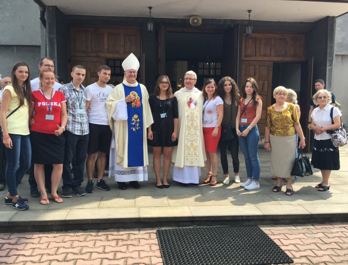 Final catechesis at Mary, Queen of Poland Church, established by St. John Paul II in the mid-1970s before his papal election. Final catechesis at Mary, Queen of Poland Church, established by St. John Paul II in the mid-1970s before his papal election.