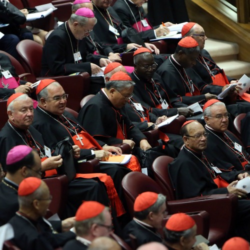 Bishops participating in the Oct. 5-19 Extraordinary Synod of Bishops on the Family
Bishops participating in the Oct. 5-19 Extraordinary Synod of Bishops on the Family