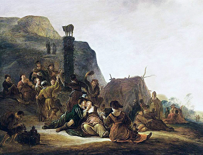 Gerrit de Wet (1616-1674), “The Adoration of the Golden Calf” Gerrit de Wet (1616-1674), “The Adoration of the Golden Calf”