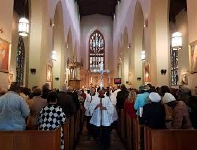 Cathedral of St. Mary in Cape Town, South Africa. Cathedral of St. Mary in Cape Town, South Africa.