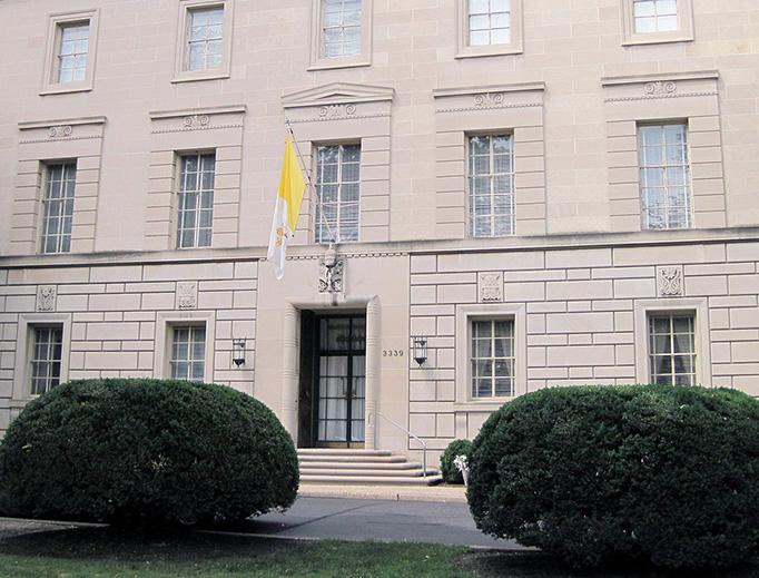 The Apostolic Nunciature to the United States in Washington, D.C.
The Apostolic Nunciature to the United States in Washington, D.C.