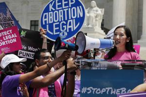 Leana Wen, president of Planned Parenthood, speaks during a protest against abortion bans May 21 outside the Supreme Court in Washington. A coalition of dozens of groups held a ‘National Day of Action to Stop the Bans,’ with other events planned throughout the week. Leana Wen, president of Planned Parenthood, speaks during a protest against abortion bans May 21 outside the Supreme Court in Washington. A coalition of dozens of groups held a ‘National Day of Action to Stop the Bans,’ with other events planned throughout the week.