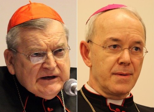 Cardinal Raymond Burke and Bishop Athanasius Schneider Cardinal Raymond Burke and Bishop Athanasius Schneider